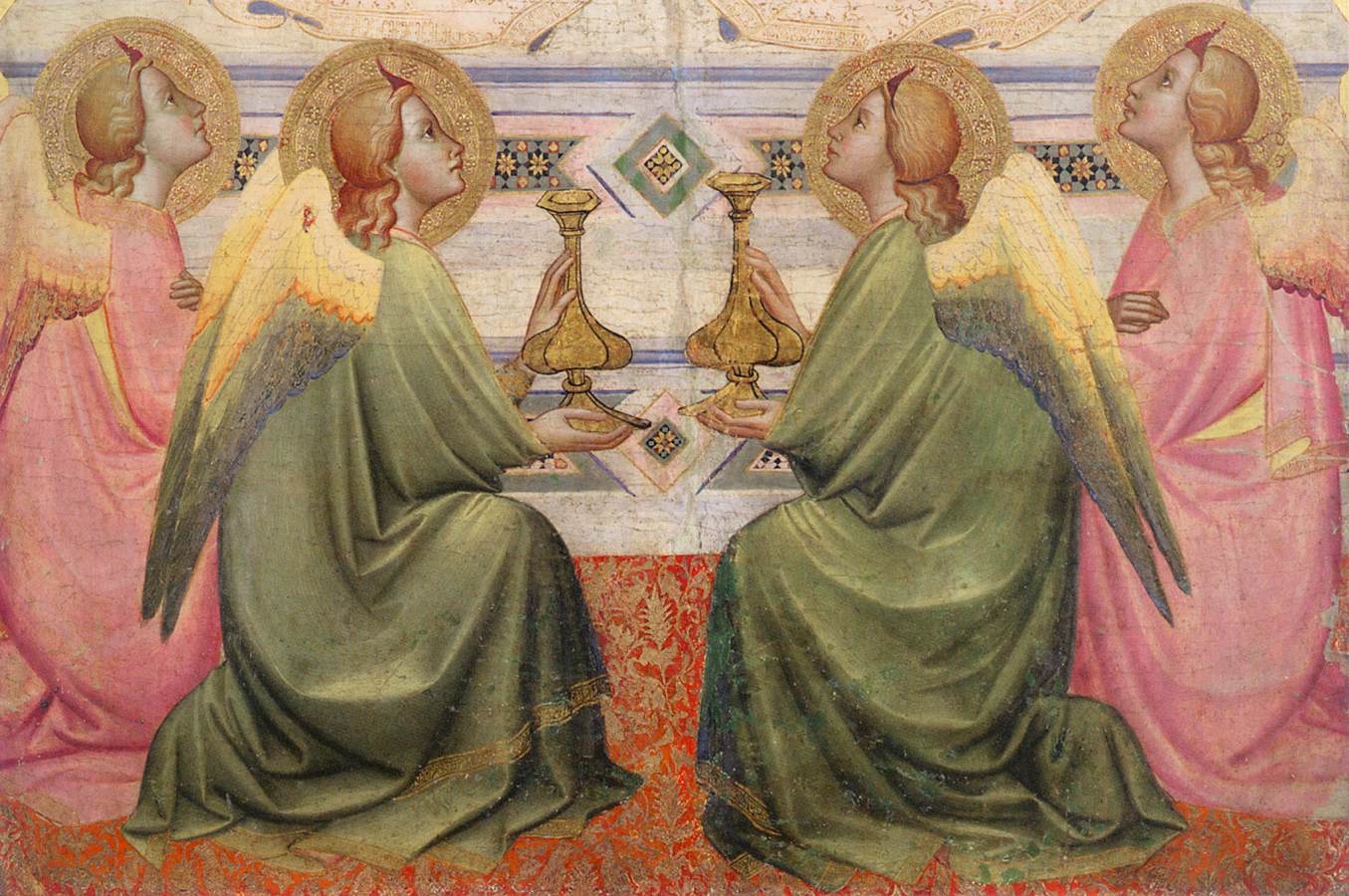 Coronation of the Virgin (detail)