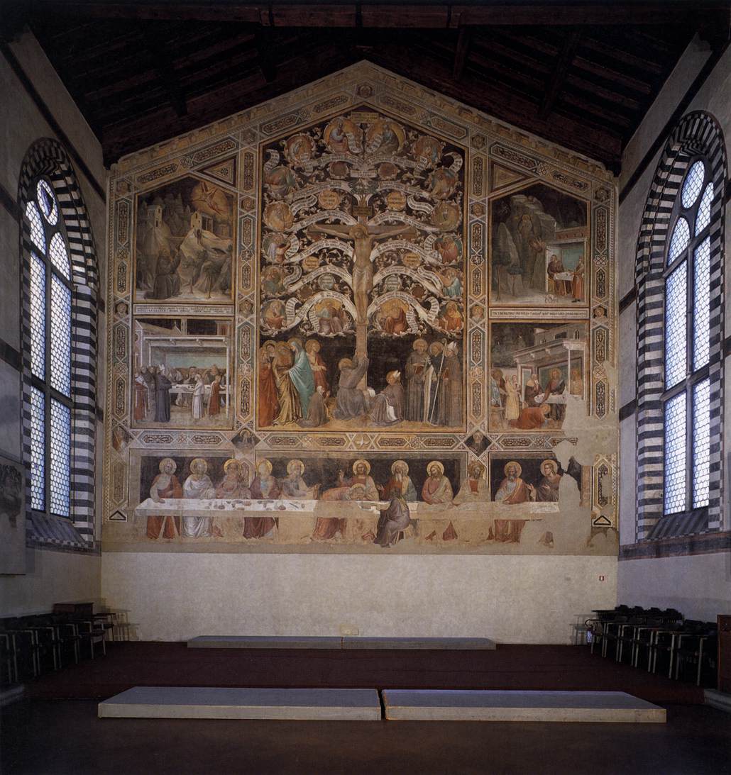 Last Supper, Tree of Life and Four Miracle Scenes