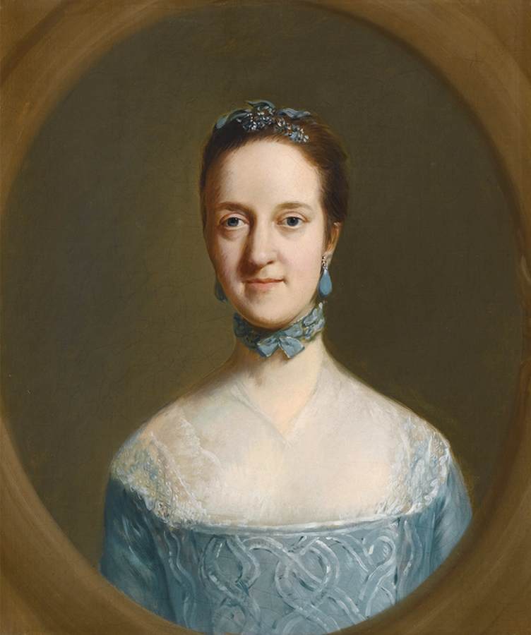 Portrait of Mrs Elizabeth Edgar