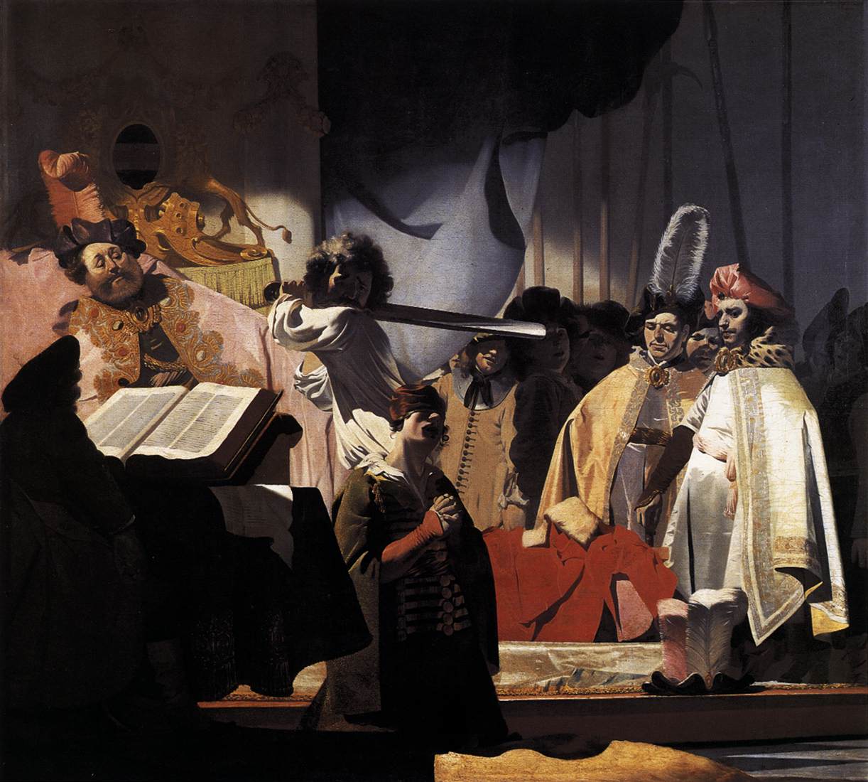 Count Willem III Presides over the Execution of the Dishonest Bailiff in 1336