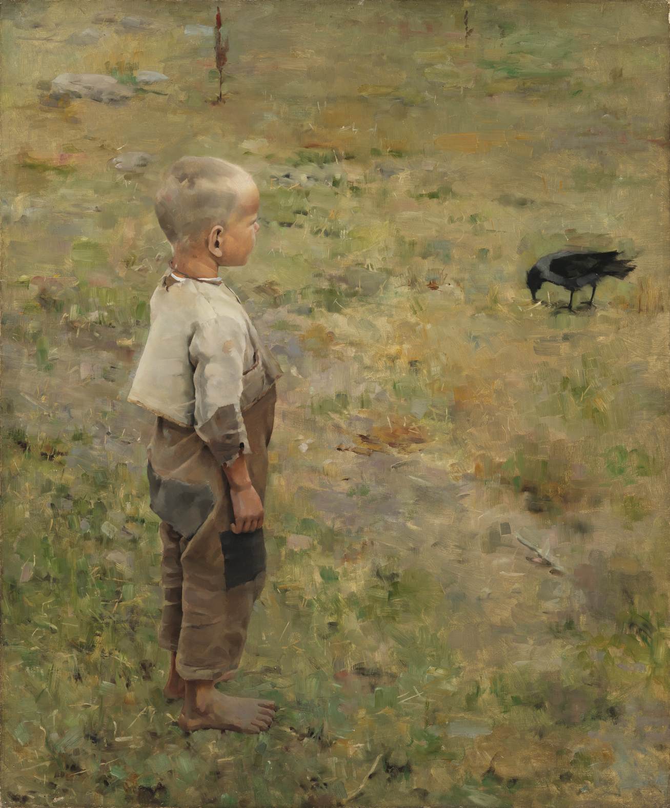 Boy with a Crow