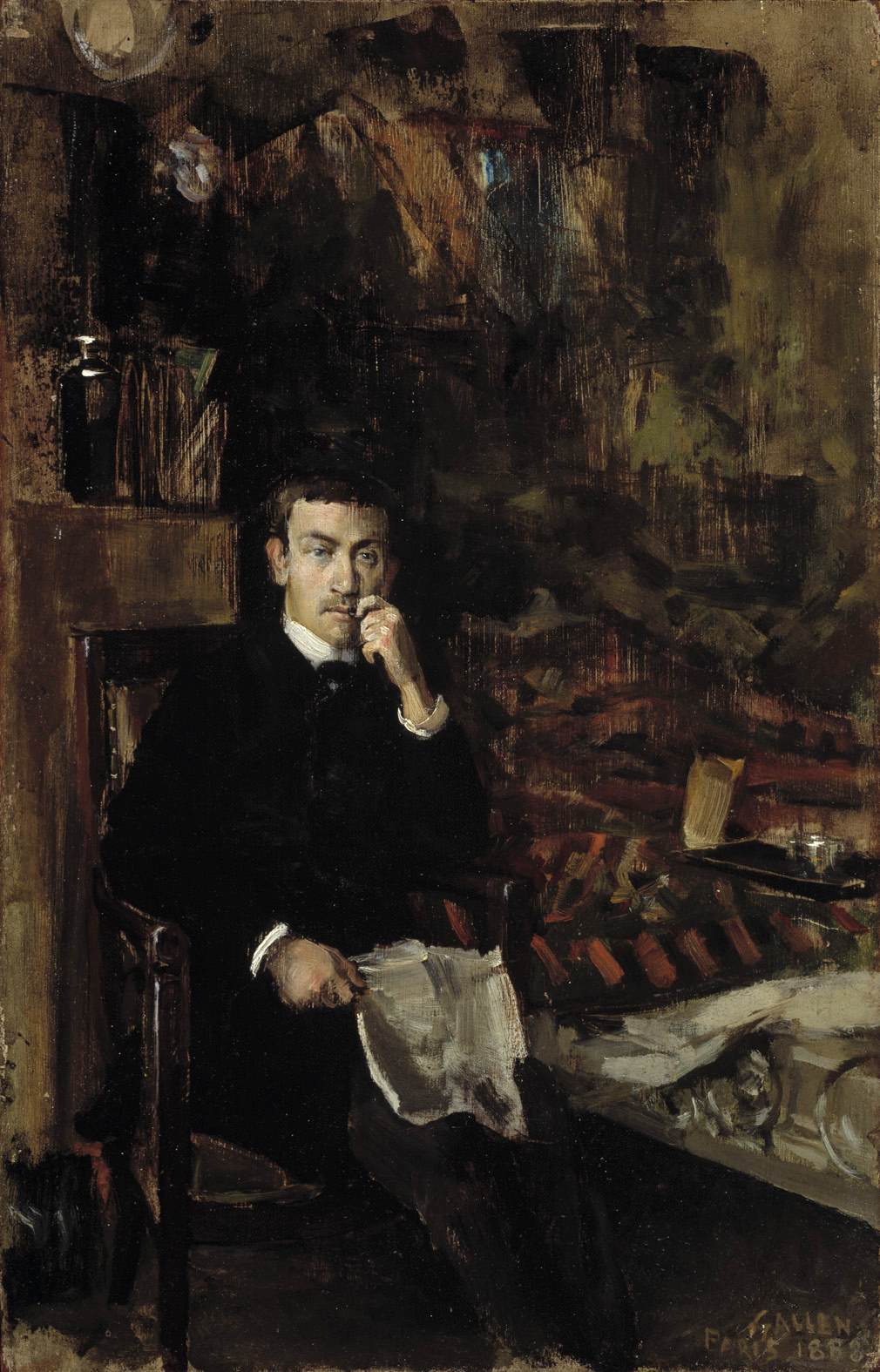 Portrait of the Norwegian Artist C. A. Dørnberger