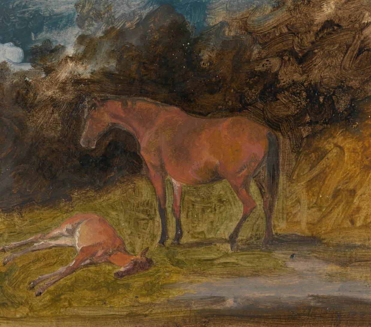 A Mare and Foal, Prince of Wales's Stud Aston Clinton