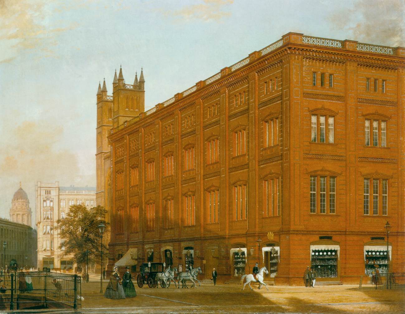 The Architectural Academy by Schinkel