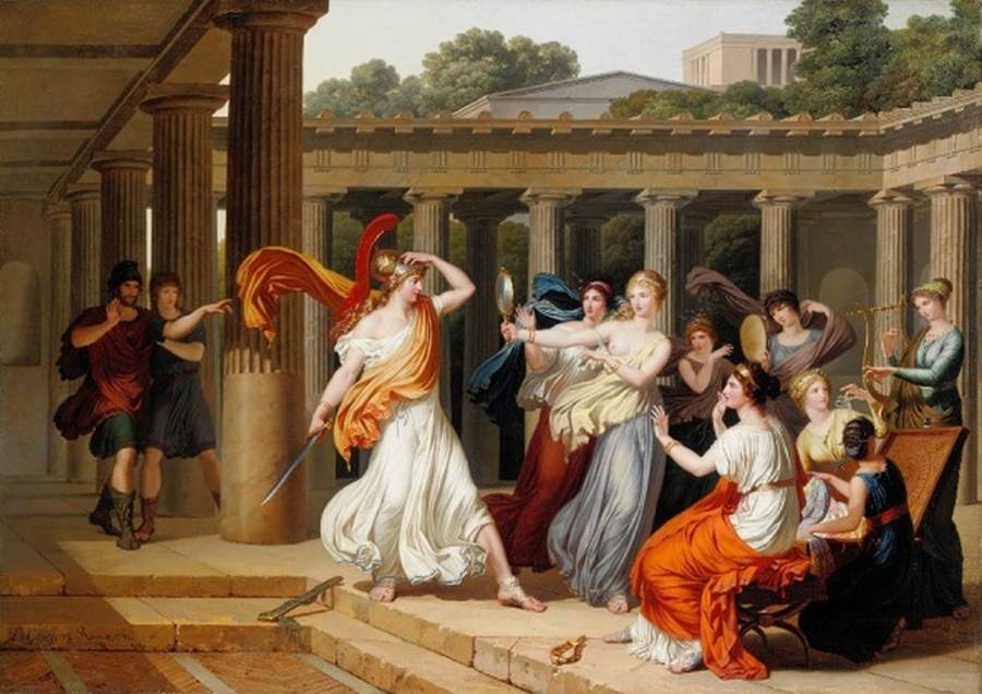 Ulysses Recognises Achilles amongst the Daughters of Lycomedes