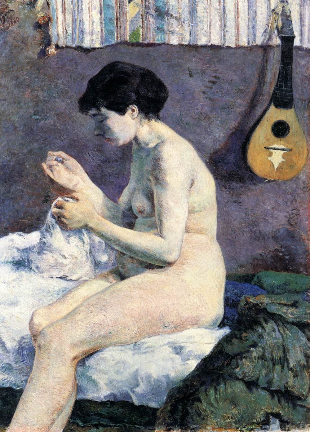 Study of a Nude (Suzanne Sewing)