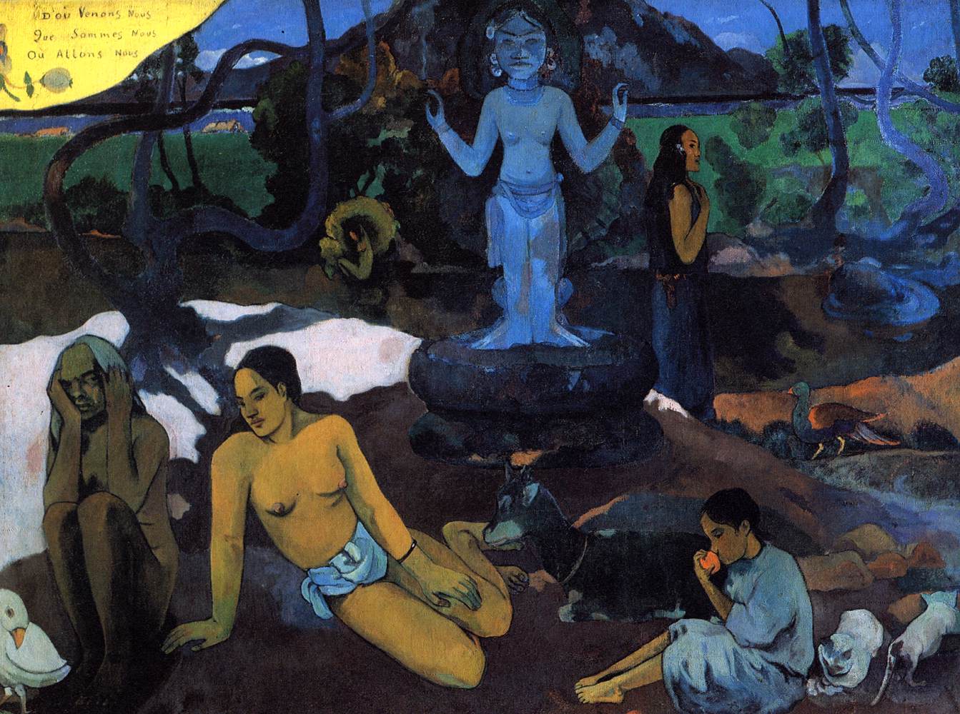 Where Do We Come From? Who Are We? Where Are We Going? (detail)