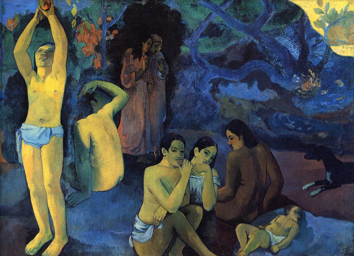 Where Do We Come From? Who Are We? Where Are We Going? (detail)