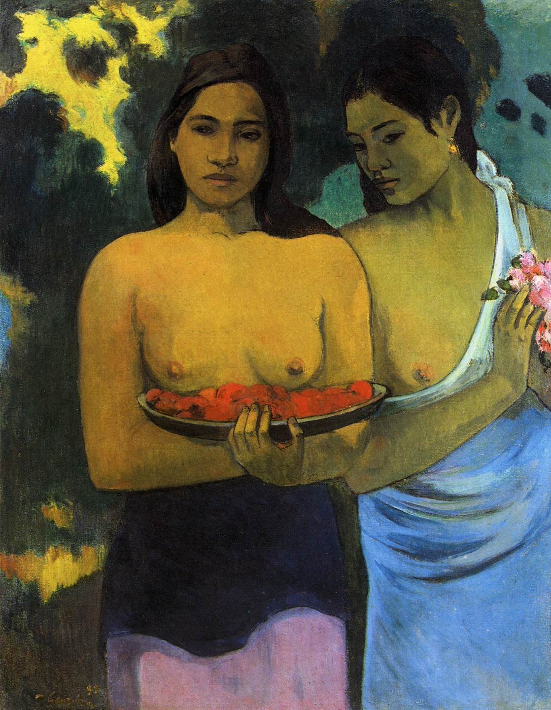 Two Tahitian Women