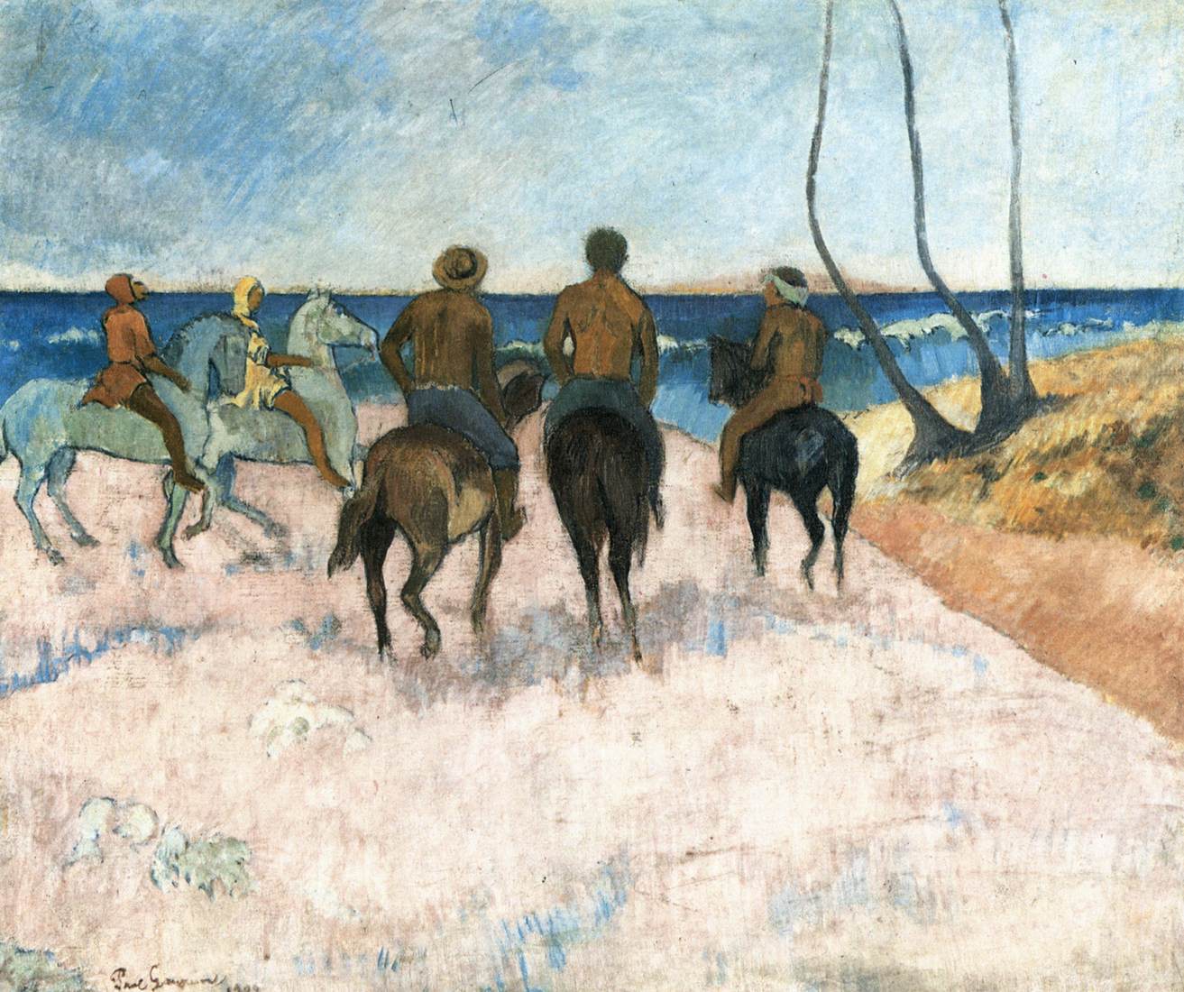 Riders on the Beach