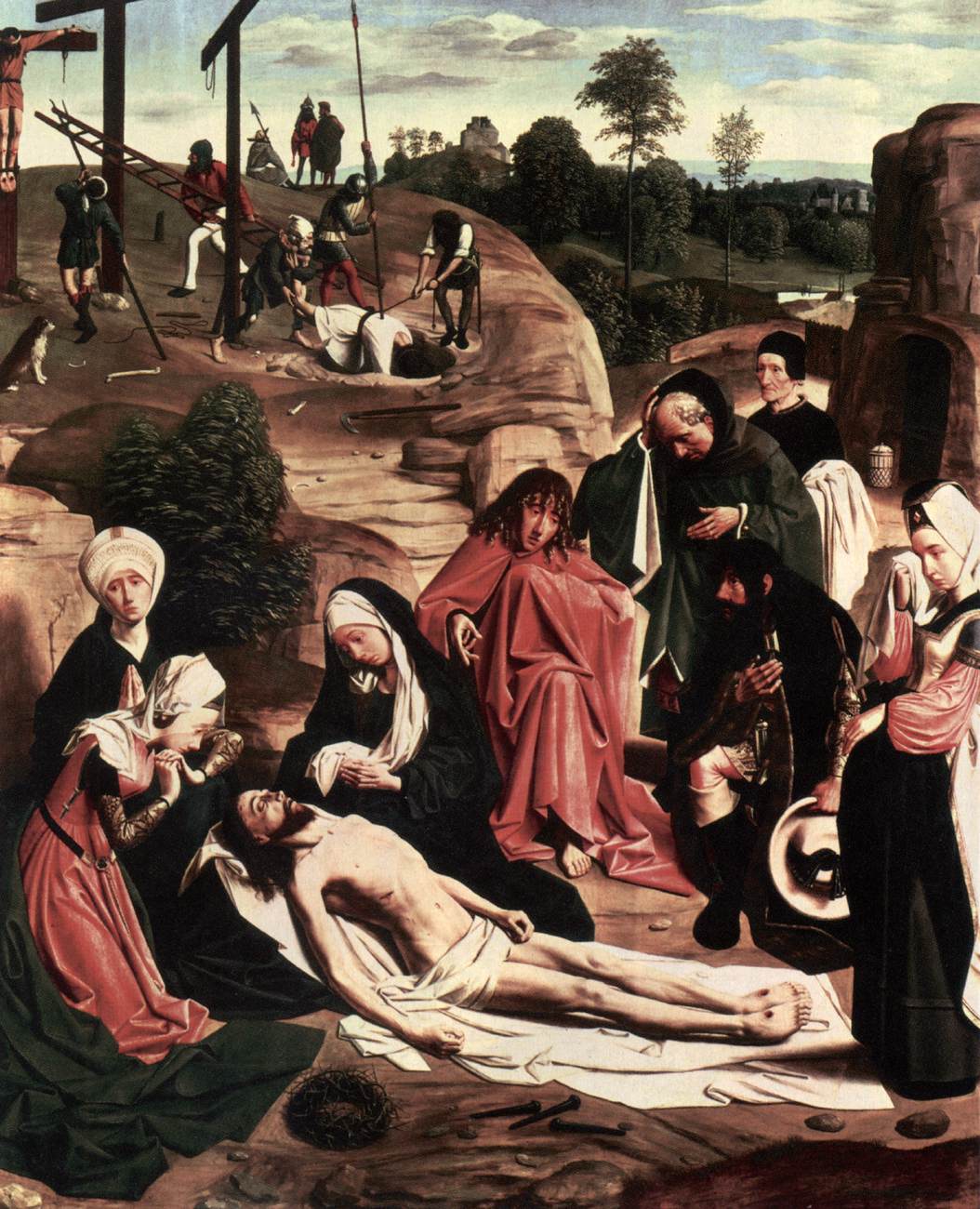 Lamentation over the Dead Christ