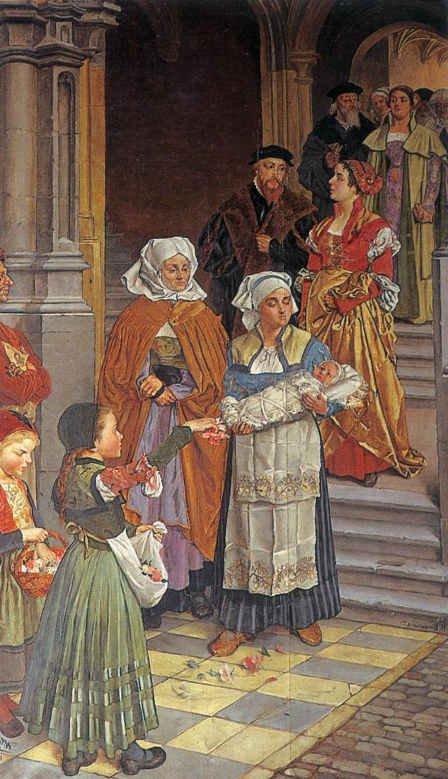 Baptism at the Court of Margaret of Austria