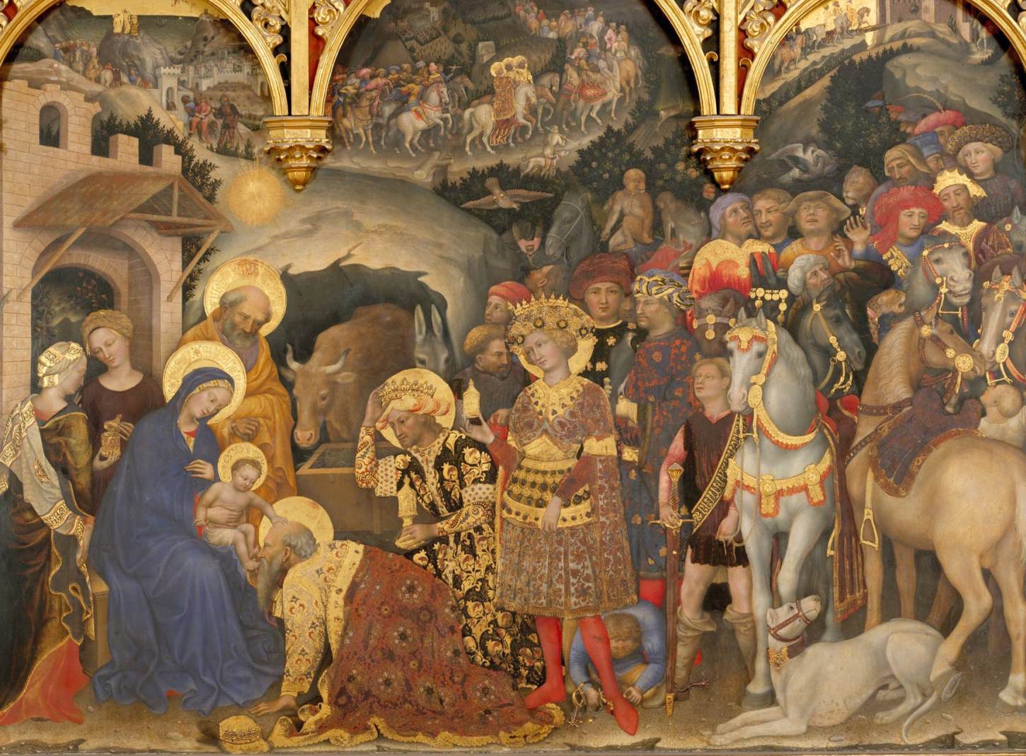 Adoration of the Magi (detail)