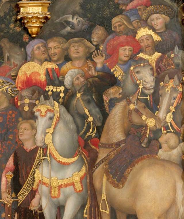 Adoration of the Magi (detail)