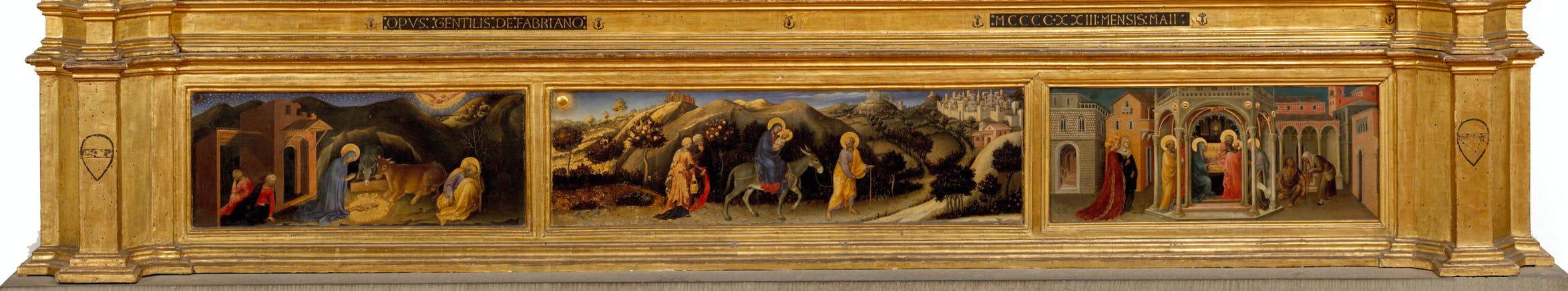 Adoration of the Magi: Predella