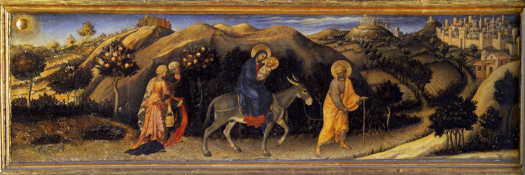 Rest during the Flight into Egypt