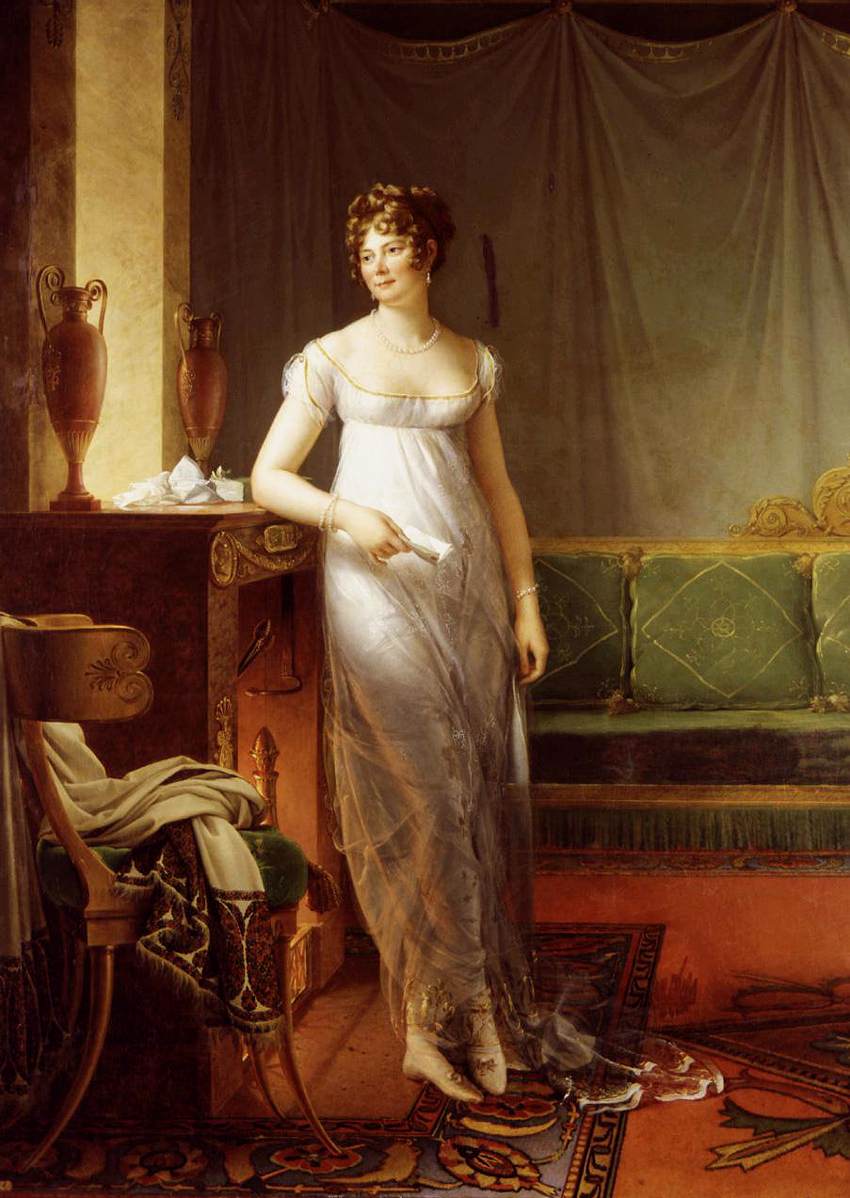 Portrait of Catherine Worlée, Princesse de Talleyrand-Périgord