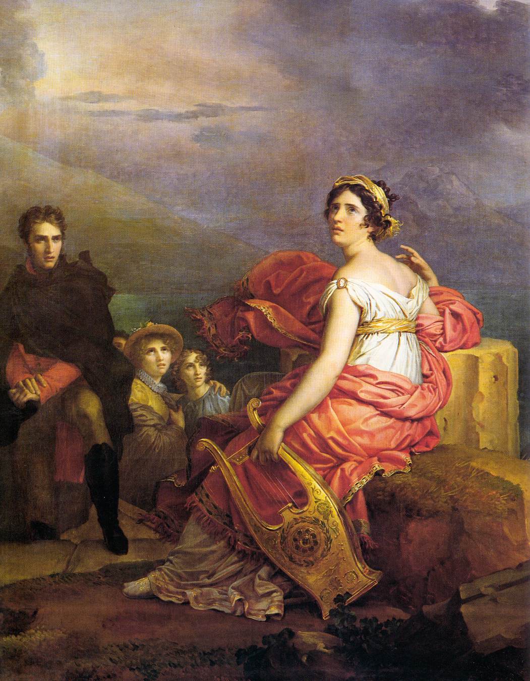 Corinne at Cape Miseno (detail)