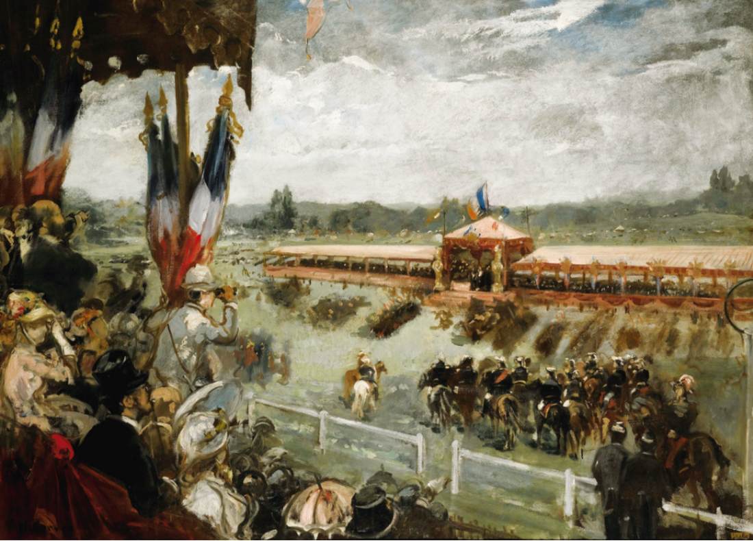 Parade in Longchamp