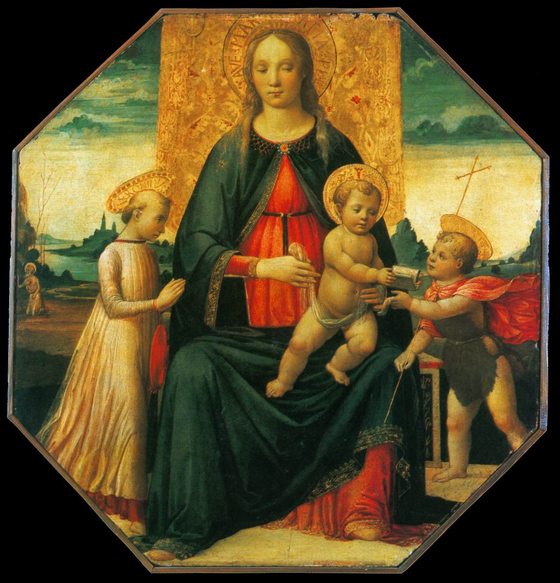 Virgin and Child with the Infant St John the Baptist and the Young St Jerome
