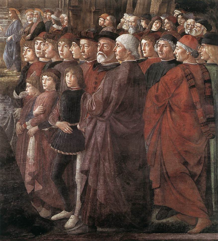Calling of the Apostles (detail)