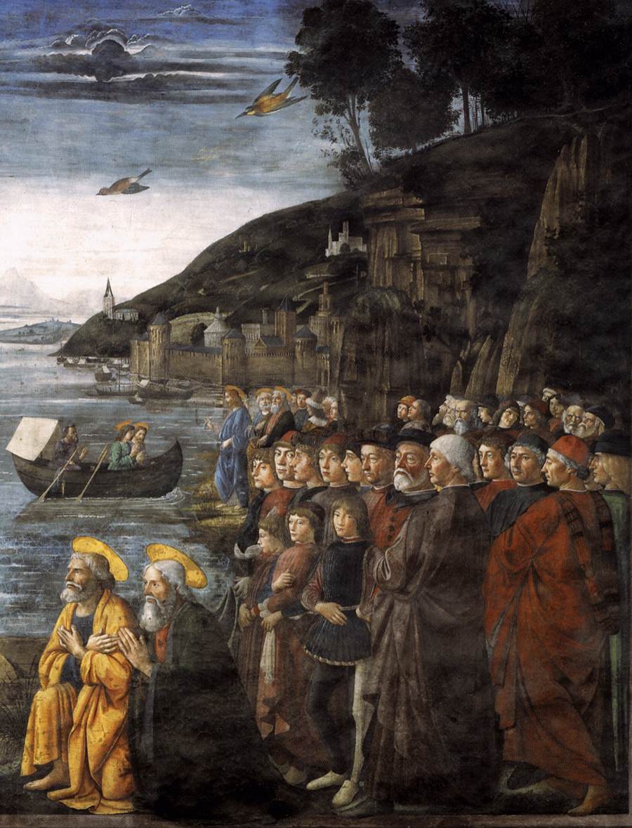 Calling of the Apostles (detail)