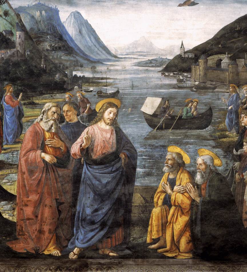 Calling of the Apostles (detail)