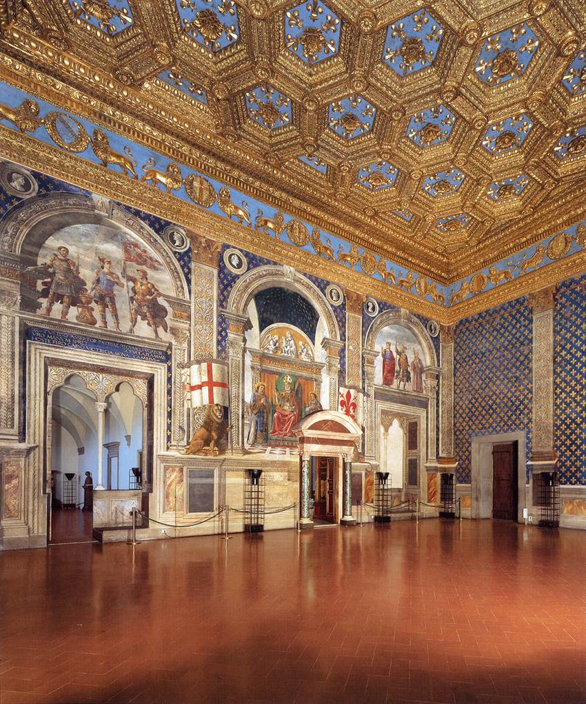 View of the Sala del Gigli