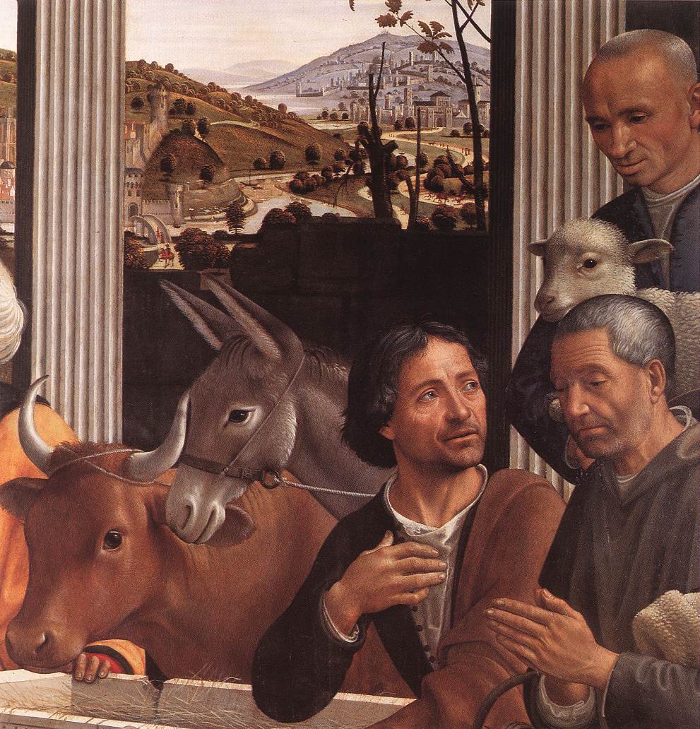 Adoration of the Shepherds (detail)
