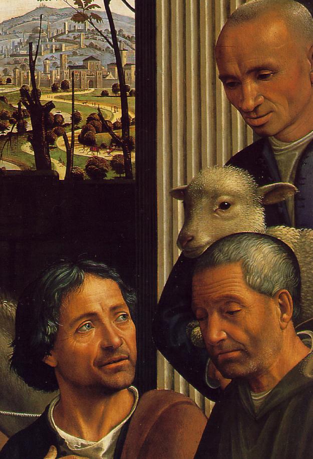 Adoration of the Shepherds (detail)