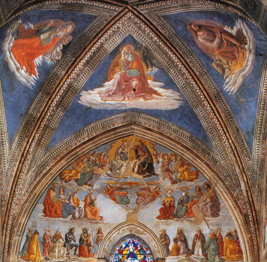 View of the Tornabuoni Chapel (detail)