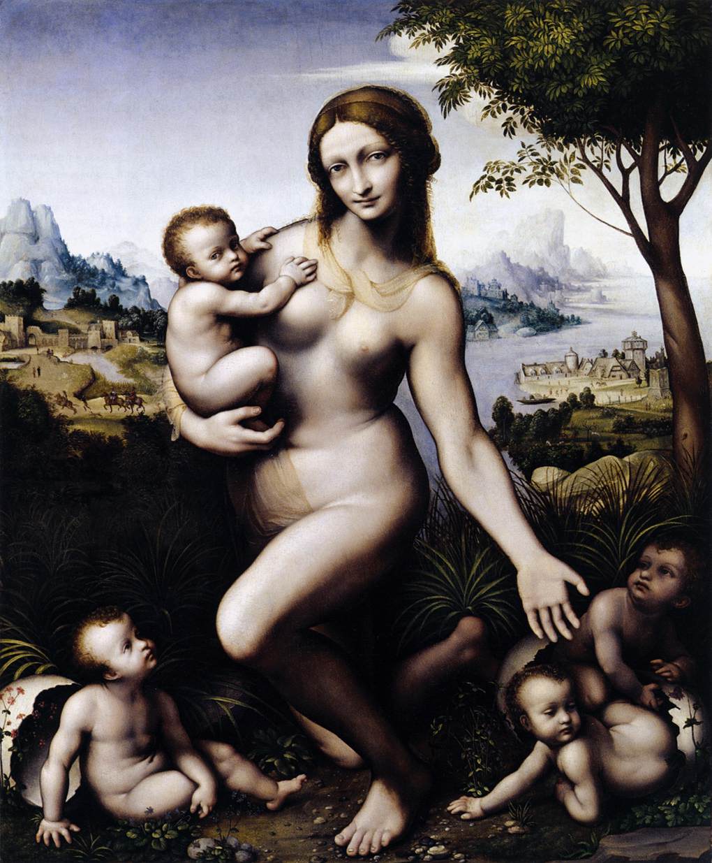 Leda and her Children