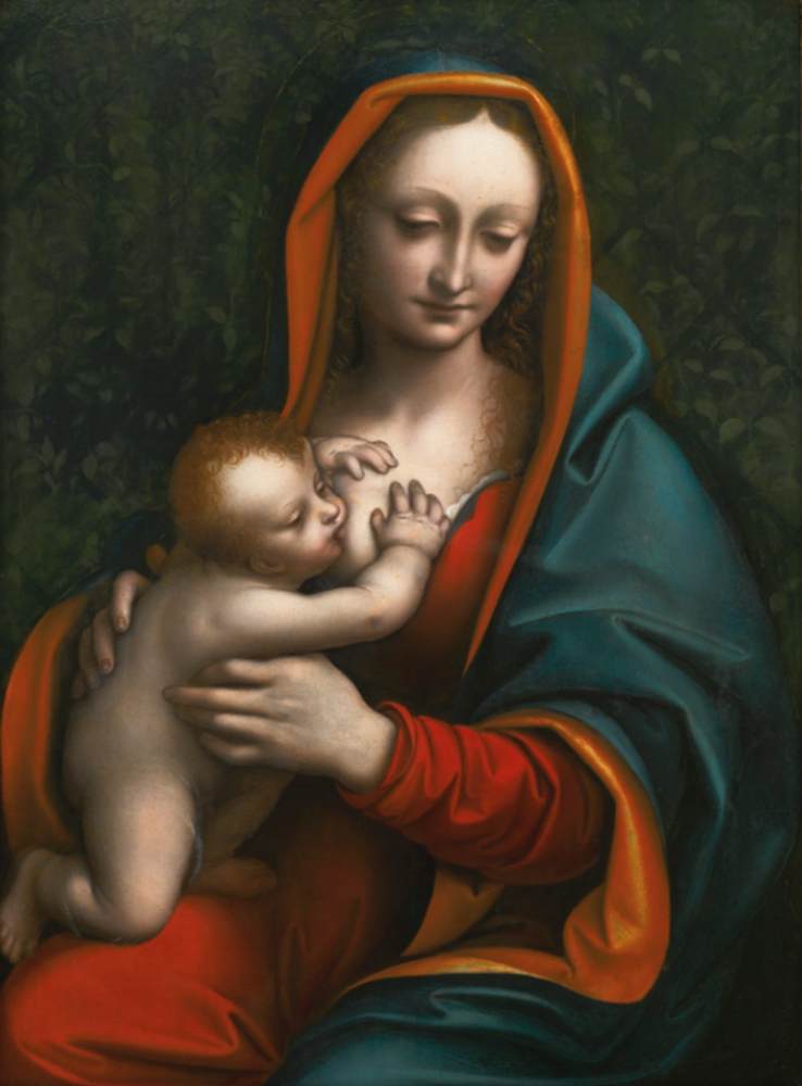 Madonna Suckling the Infant Christ