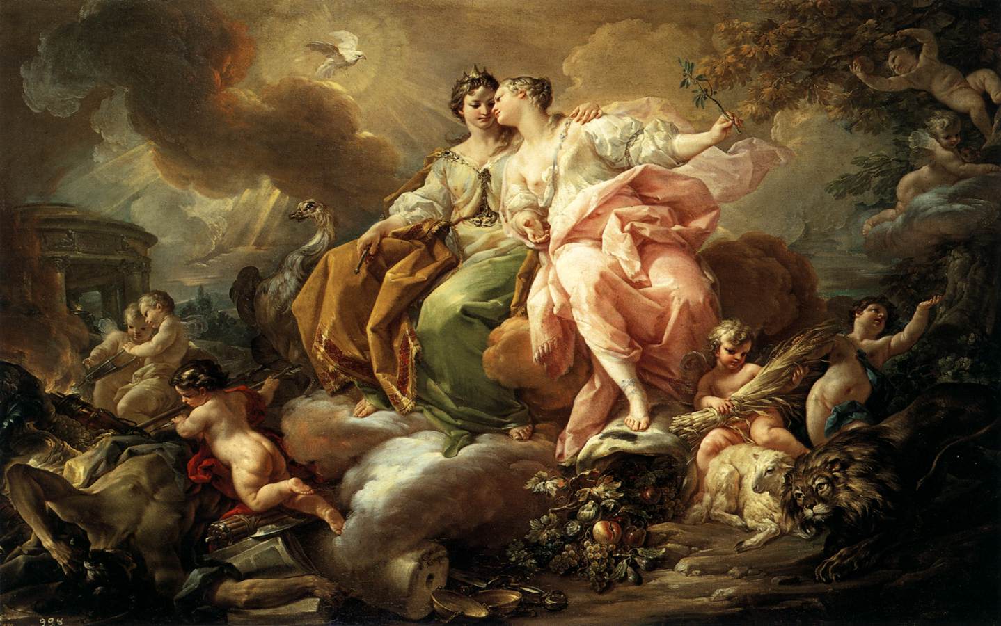 Allegory of Justice and Peace