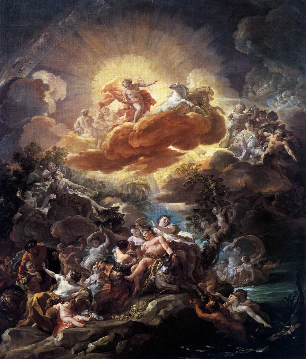 The Birth of the Sun and the Triumph of Bacchus