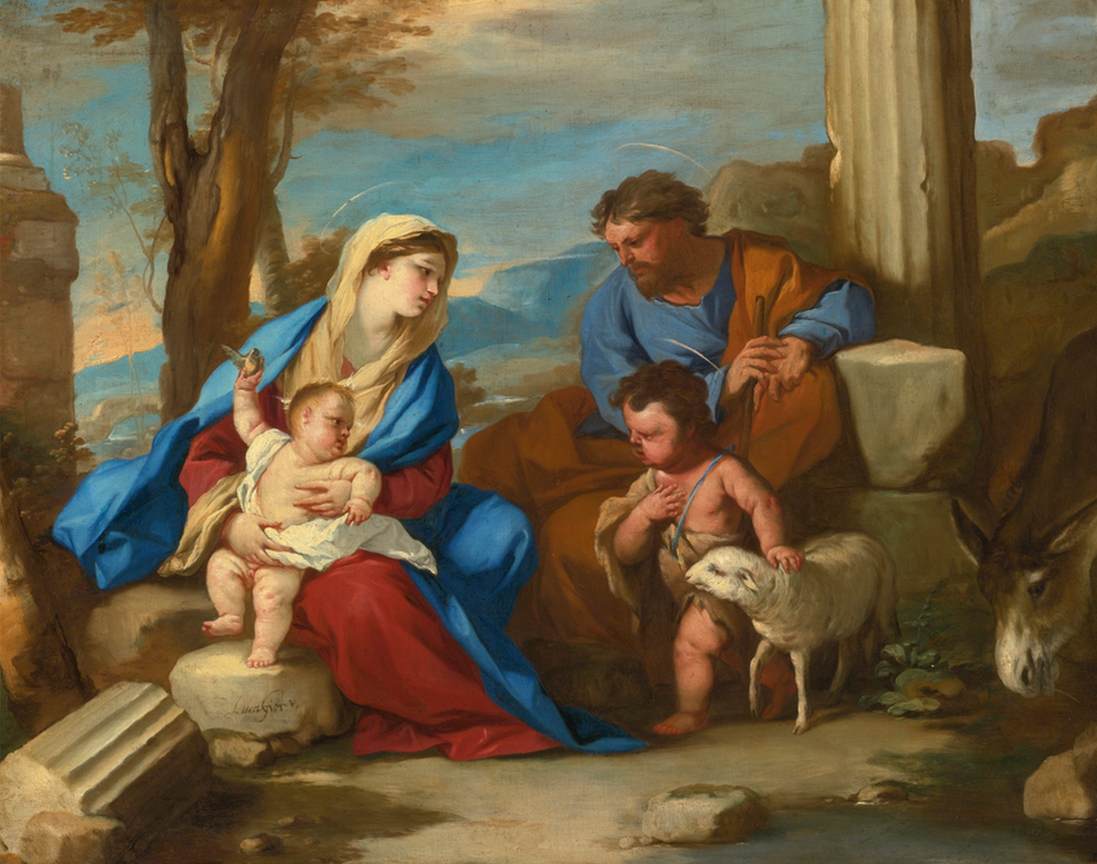Holy Family with the Young St John the Baptist