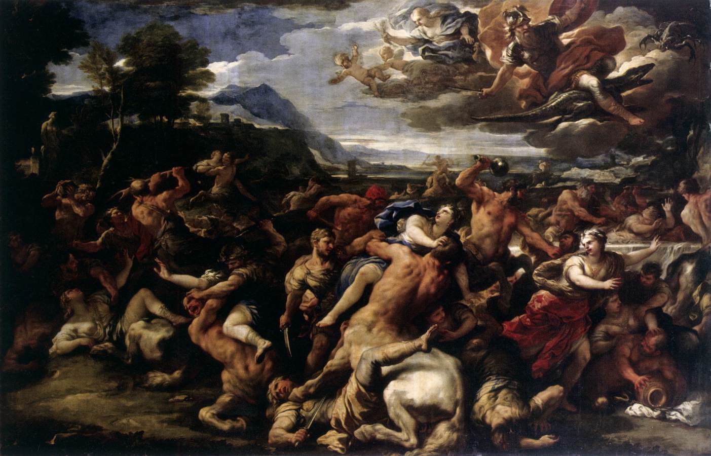 Battle between the Lapiths and the Centaurs