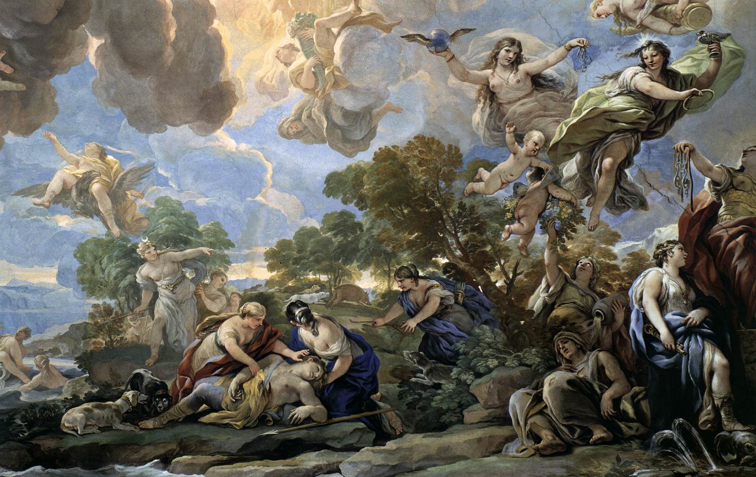 Scene from the figural frieze