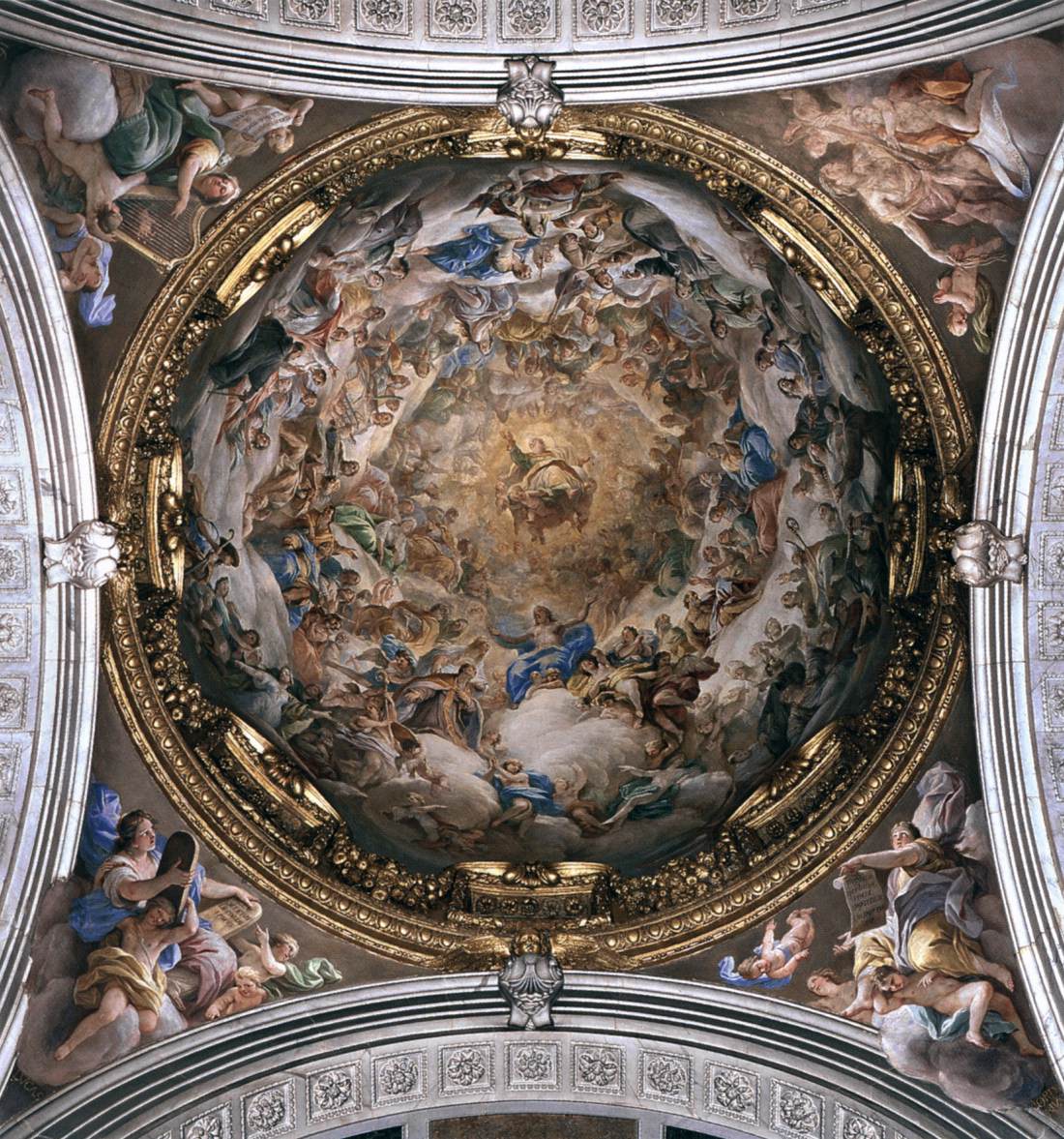 Glory of St Andrea Corsini