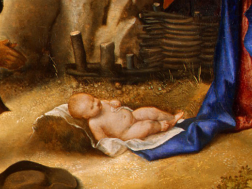 Adoration of the Shepherds (detail)