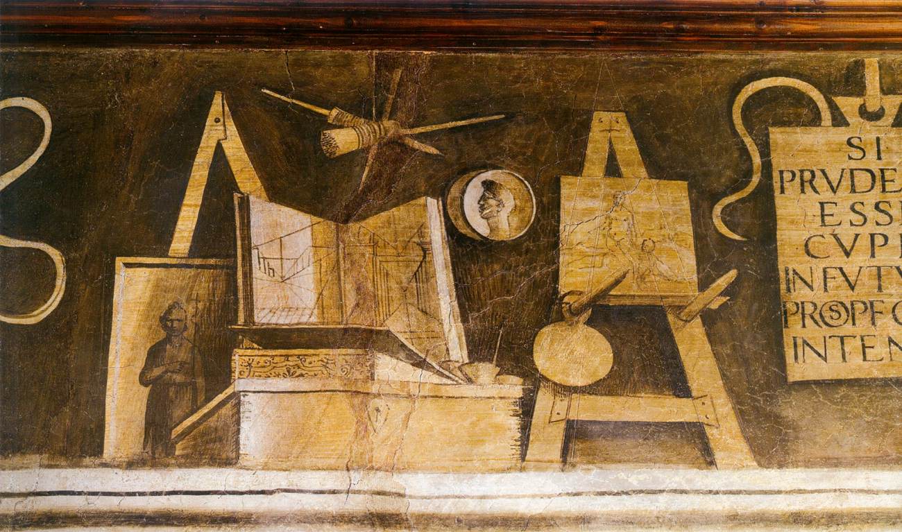 Frieze in the main hall (detail)