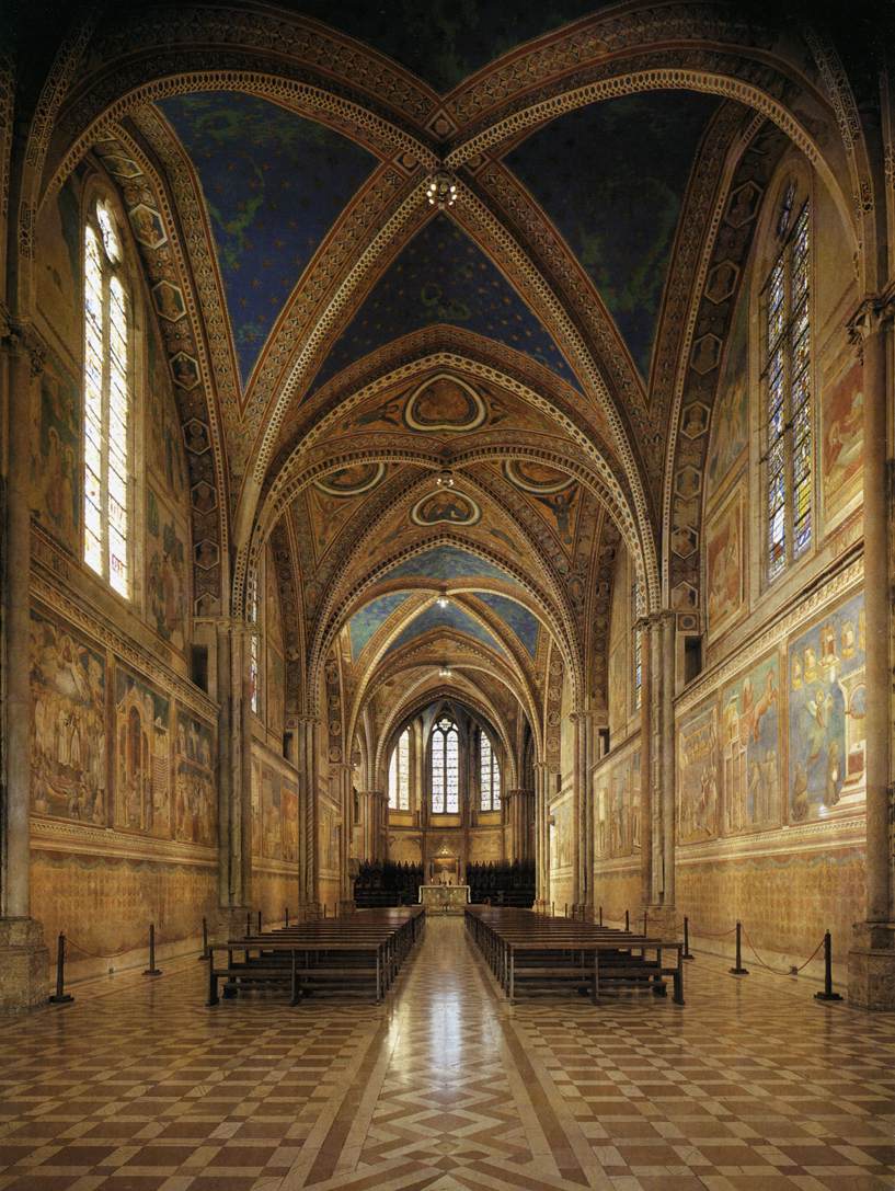 View of the nave from the east