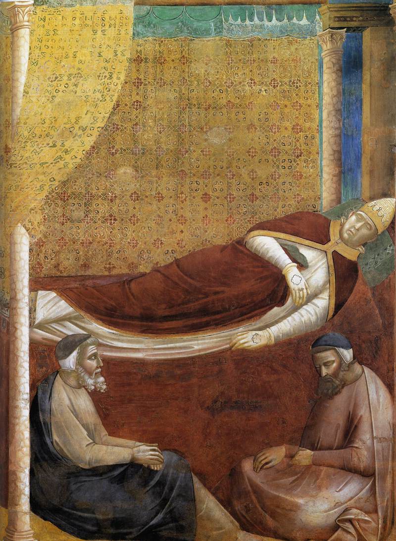 Legend of St Francis: 6. Dream of Innocent III (detail)