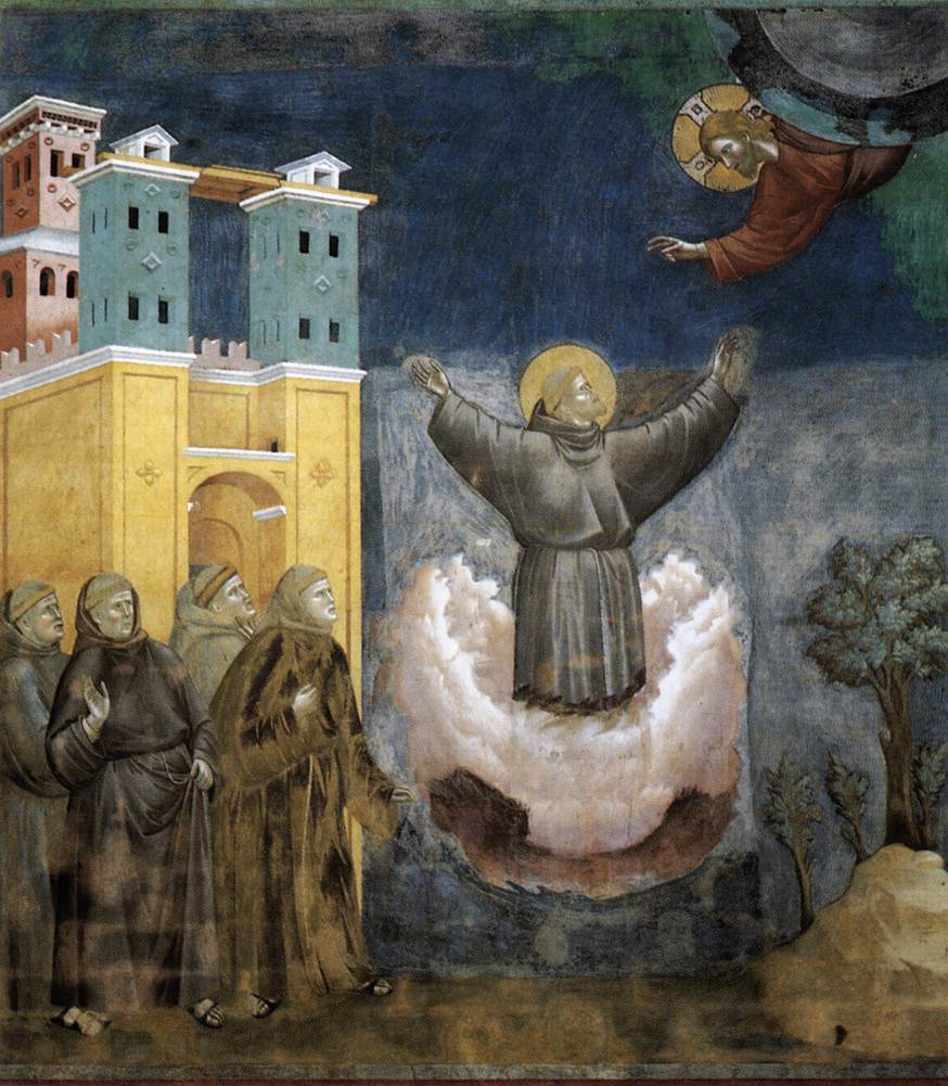 Legend of St Francis: 12. Ecstasy of St Francis