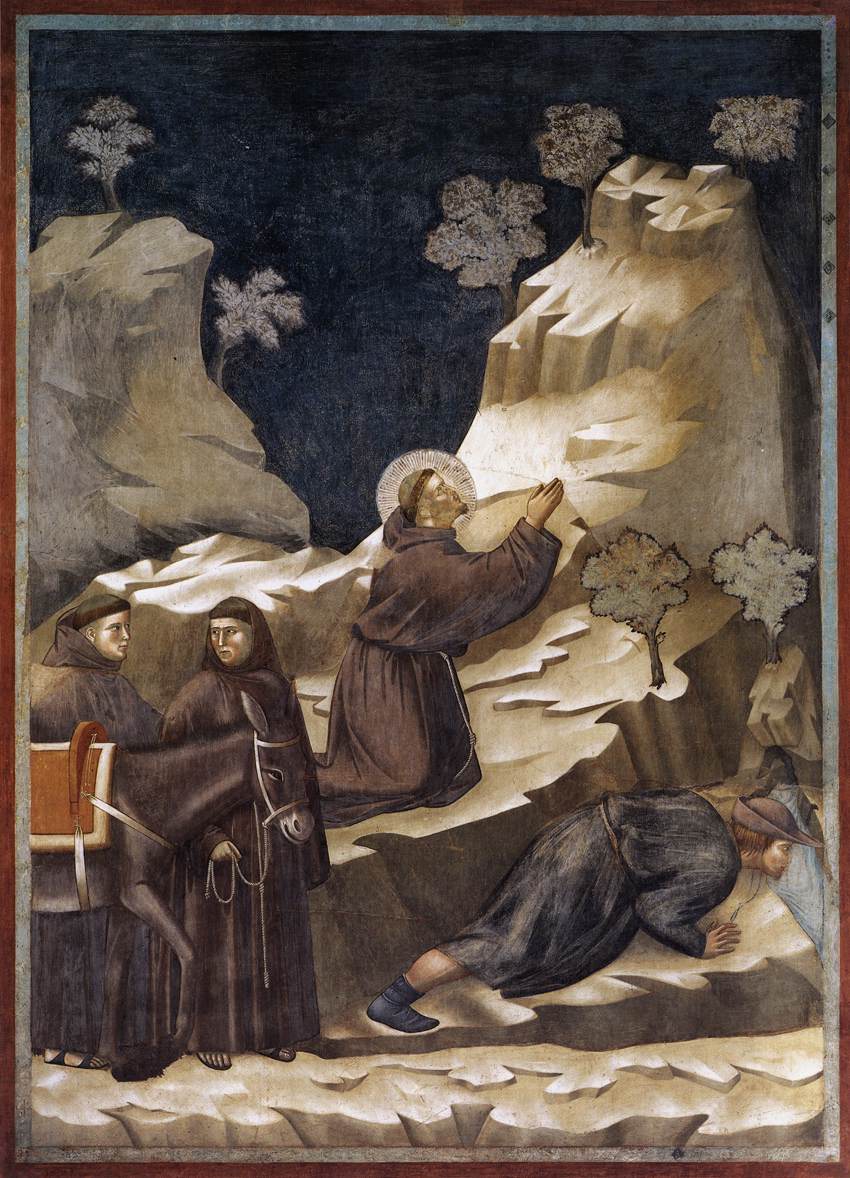 Legend of St Francis: 14. Miracle of the Spring