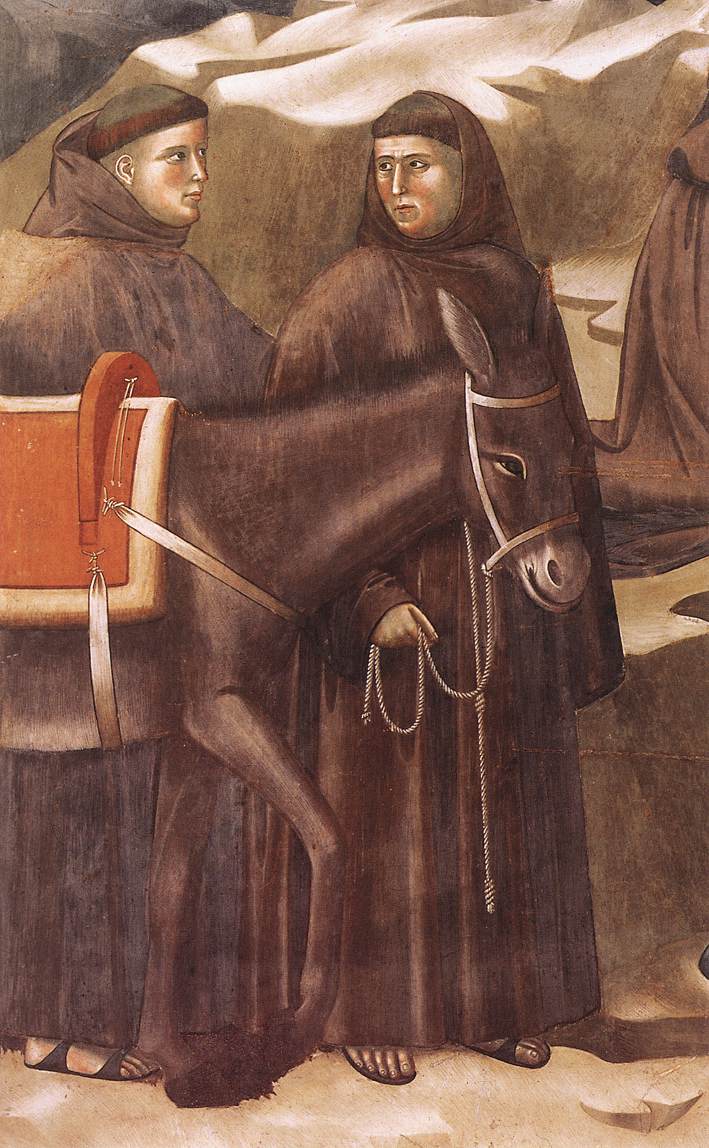 Legend of St Francis: 14. Miracle of the Spring (detail)