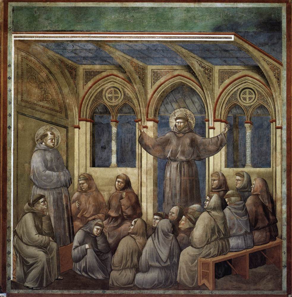Legend of St Francis: 18. Apparition at Arles
