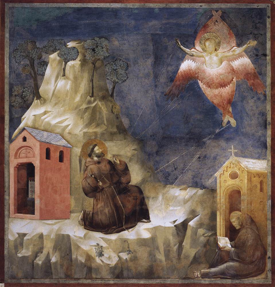 Legend of St Francis: 19. Stigmatization of St Francis