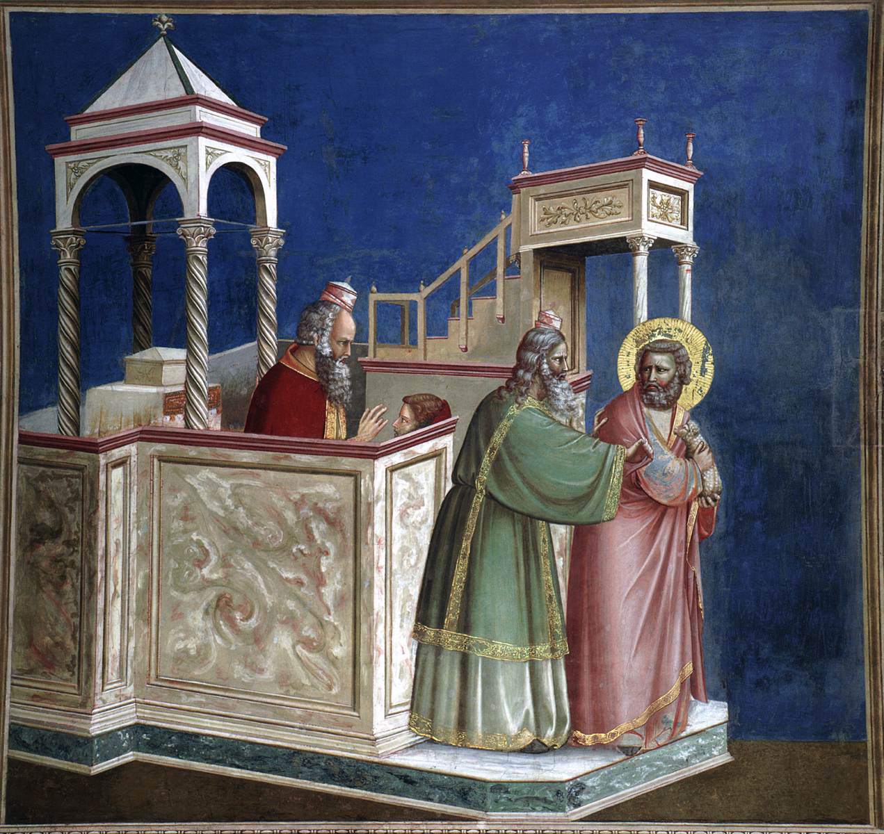 No. 1 Scenes from the Life of Joachim: 1. Rejection of Joachim's Sacrifice