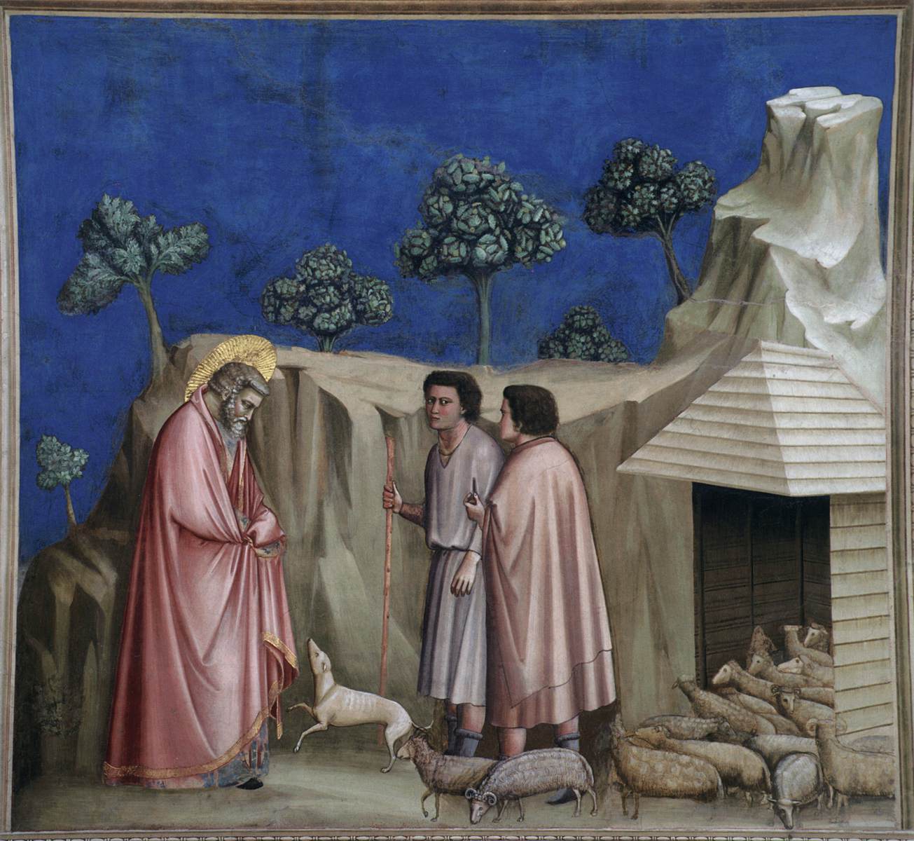 No. 2 Scenes from the Life of Joachim: 2. Joachim among the Shepherds